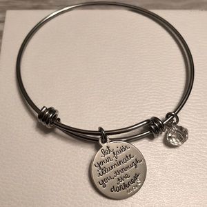 Stainless Steel Cross Bracelet